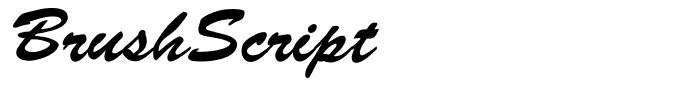 BrushScript