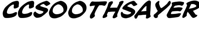 CCSoothsayer Bold Italic