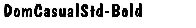 DomCasualStd-Bold