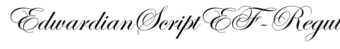 EdwardianScriptEF-Regular