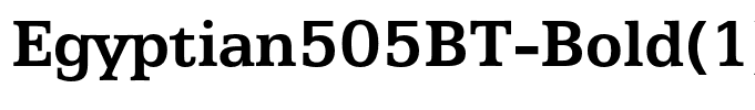Egyptian505BT-Bold(1)