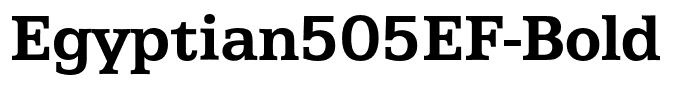 Egyptian505EF-Bold