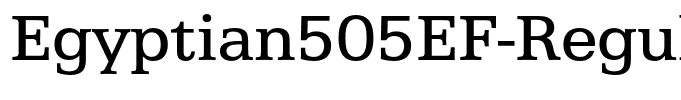Egyptian505EF-Regular