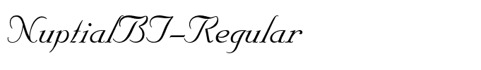 NuptialBT-Regular