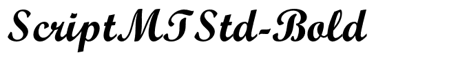 ScriptMTStd-Bold