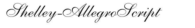 Shelley-AllegroScript
