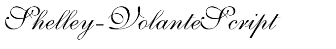 Shelley-VolanteScript