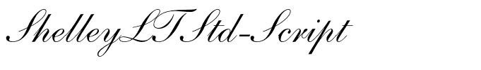 ShelleyLTStd-Script