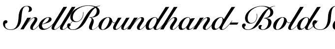 SnellRoundhand-BoldScript