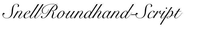 SnellRoundhand-Script