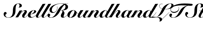 SnellRoundhandLTStd-BlkScr