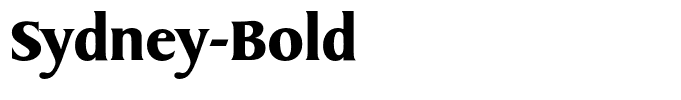 Sydney-Bold