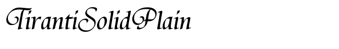 TirantiSolidPlain