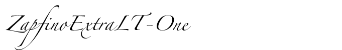ZapfinoExtraLT-One