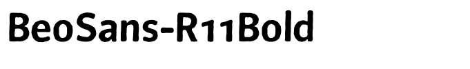 BeoSans-R11Bold