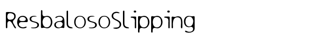 ResbalosoSlipping