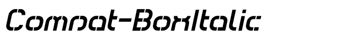 Comsat-BoxItalic