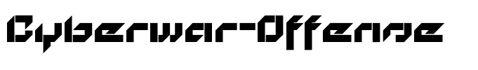 Cyberwar-Offense