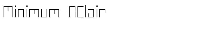 Minimum-AClair