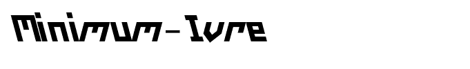Minimum-Ivre