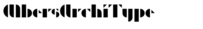 AlbersArchiType