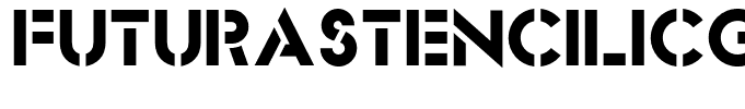 FuturaStencilICG