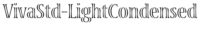 VivaStd-LightCondensed