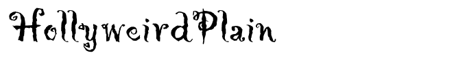 HollyweirdPlain