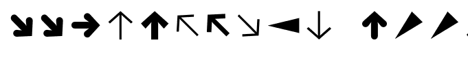 FFDingbats-ArrowsOne