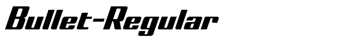 Bullet-Regular