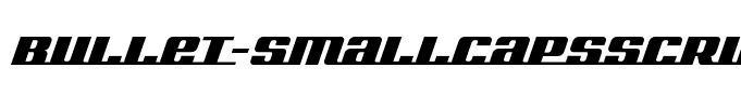 Bullet-SmallCapsScript