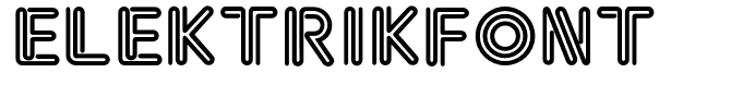 ElektrikFont