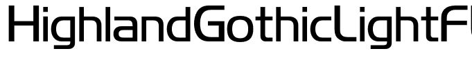 HighlandGothicLightFLF