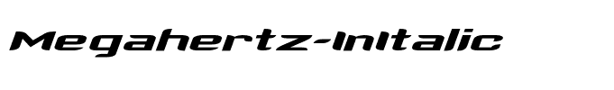 Megahertz-InItalic
