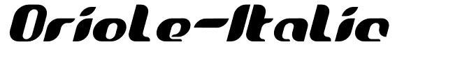 Oriole-Italic