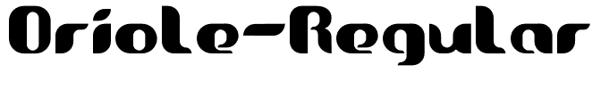 Oriole-Regular