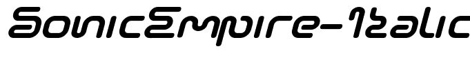 SonicEmpire-Italic