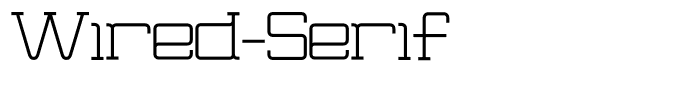 Wired-Serif