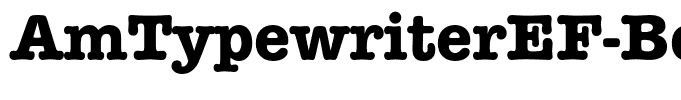 AmTypewriterEF-Bold