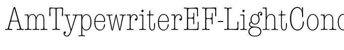 AmTypewriterEF-LightCond