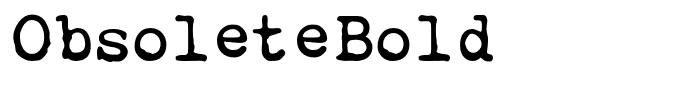 ObsoleteBold