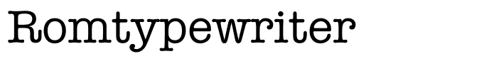 Romtypewriter