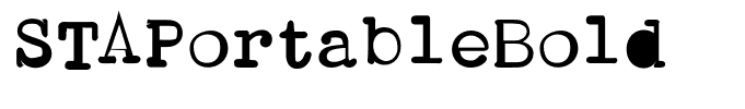 STAPortableBold