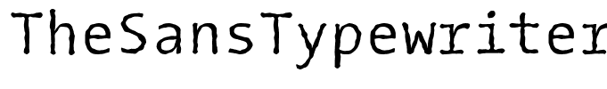 TheSansTypewriter-Regular