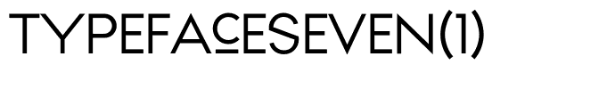TypefaceSeven(1)