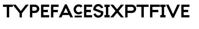 TypefaceSixPtFive