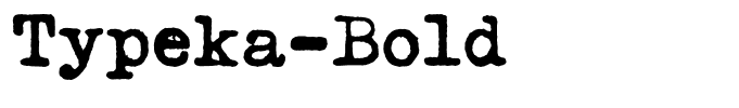 Typeka-Bold