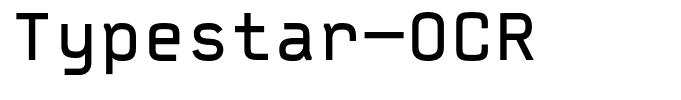 Typestar-OCR