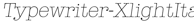 Typewriter-XlightIta