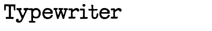 Typewriter